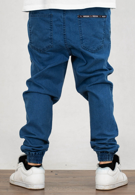 Spodnie Chada Jeans Joggery APL jasno niebieskie
