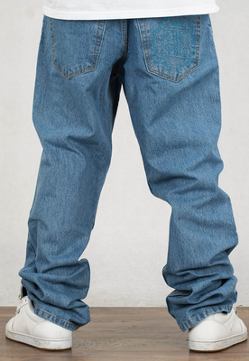 Spodnie Diil Regular Jeans Outline niebieski light