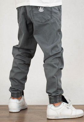 Spodnie Jigga Wear Crown grey jeans