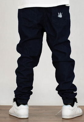 Spodnie Jigga Wear Jeans Crown dark navy