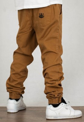 Spodnie Jigga Wear Jogger Crown miodowo czarne