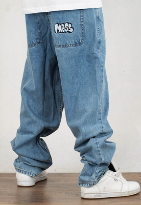 Spodnie Mass Jeans Baggy Fit Bulb light blue