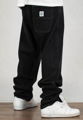 Spodnie Mass Jeans Baggy Fit Craft black rinse