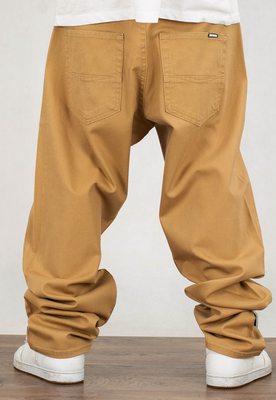 Spodnie Mass Jeans Baggy Fit Slang beige