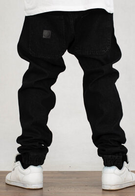 Spodnie Mass Jogger Sneaker Fit Base black rinse