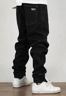Spodnie Mass Jogger Sneaker Fit Signature 2.0 black washed