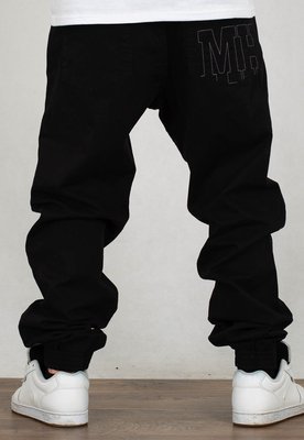 Spodnie Metoda Regular Joggery Outline czarne