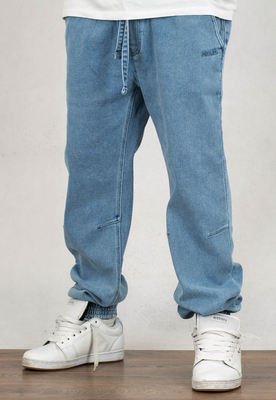 Spodnie Prosto Jogger Jeans Pazy light blue