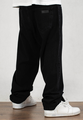 Spodnie SSG Jeansy Baggy Skin Pocket czarny jeans