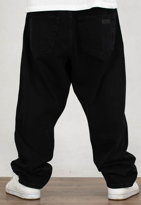 Spodnie SSG Jeansy Baggy Skin Pocket czarny jeans