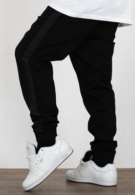 Spodnie SSG Jogger Premium Czarny Lampas czarny jeans