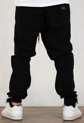 Spodnie SSG Jogger Slim Basic czarny jeans