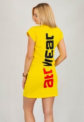 Sukienka ATR WEAR tee Dress ATR żółta