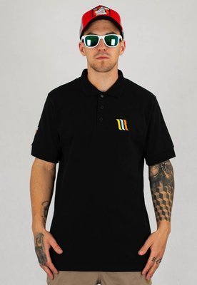 T-Shirt Polo 360CLTH Team czarny