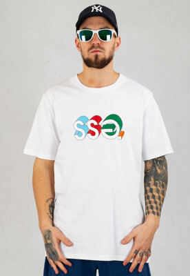 T-Shirt SSG 3D Colors biały
