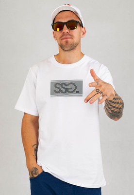 T-Shirt SSG 3D Gel Logo biały