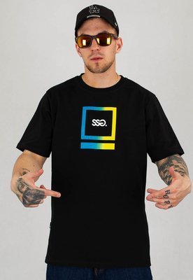 T-Shirt SSG Color Square czarny