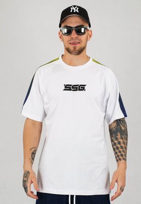 T-Shirt SSG Lampas Color biały 