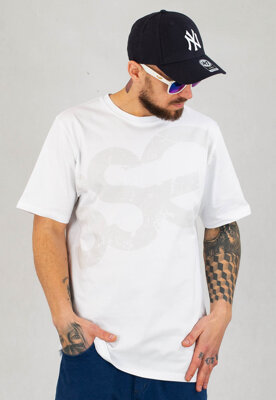 T-Shirt SSG Vintage Big Logo biały