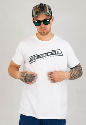 T-shirt 2020Cell Classic biało czarny