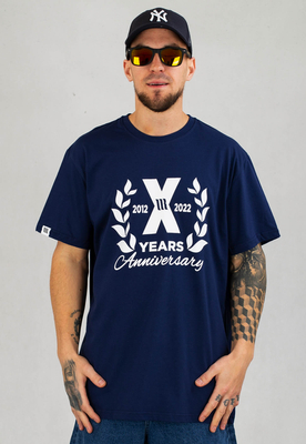 T-shirt 360CLTH MRX ciemno niebieski