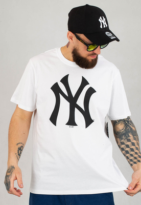 T-shirt 47 Brand MLB New York Yankees Imprint Echo 544103 biały
