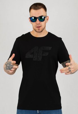T-shirt 4F TSM012 czarny