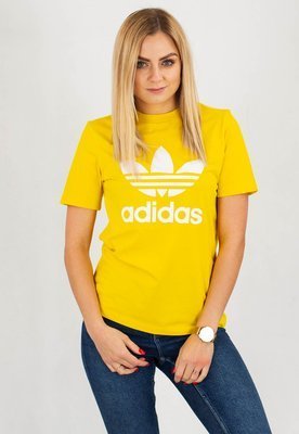 T-shirt Adidas Trefoil Tee żółta