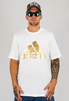 T-shirt Adidas Universal Foil GE4700 biały
