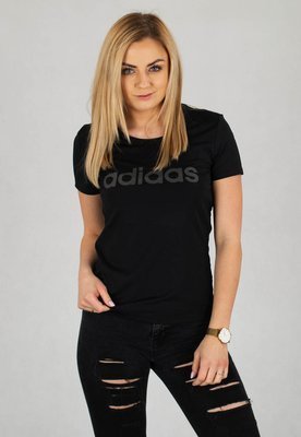 T-shirt Adidas Women D2M Logo Tee DS8724 czarny