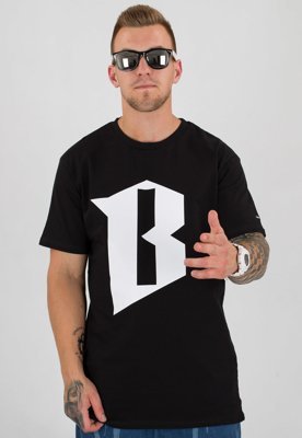 T-shirt B.O.R. Biuro Ochrony Rapu B czarny