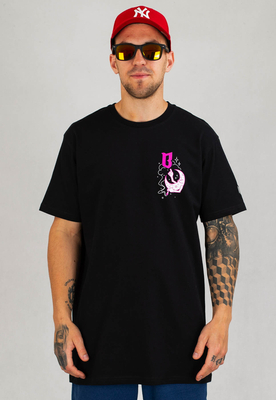T-shirt B.O.R. Biuro Ochrony Rapu Flaming czarny