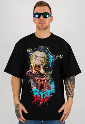 T-shirt Brain Dead Familia Cyber Zombie czarny