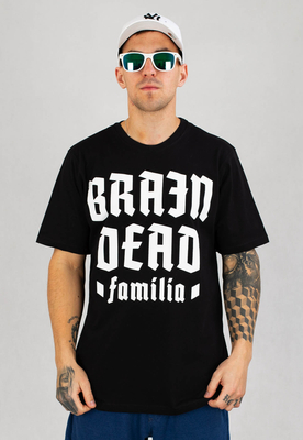 T-shirt Brain Dead Familia Cyber Zombie czarny