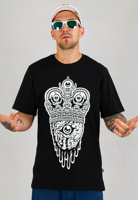T-shirt Brain Dead Familia King New czarny