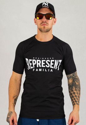 T-shirt Brain Dead Familia Represent Rashguard czarny