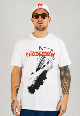 T-shirt Chada Problem biały