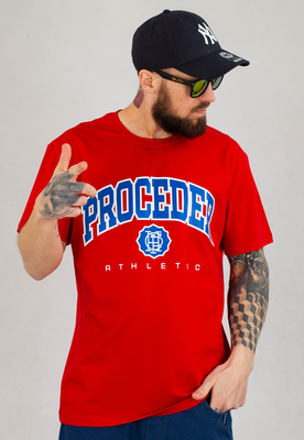 T-shirt Chada Proceder Athletic czerwony