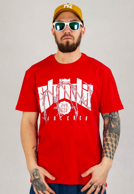 T-shirt Chada Thorns czerwony
