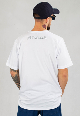 T-shirt Demonologia Nożyczki biały