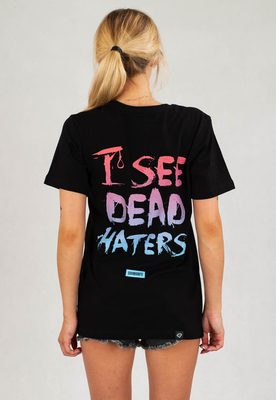T-shirt Diamante Wear I See Dead Haters czarny