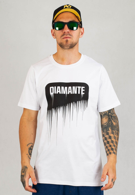 T-shirt Diamante Wear Spray biały