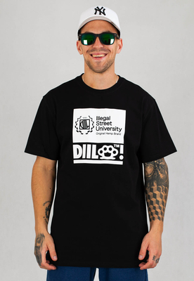 T-shirt Diil Block czarny