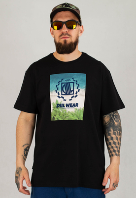 T-shirt Diil Island czarny