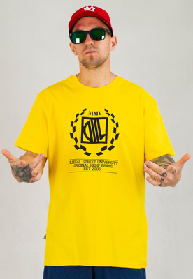 T-shirt Diil Laur żółty