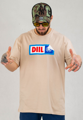 T-shirt Diil Sticker beżowy