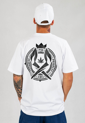T-shirt Dudek P56 Big Joint biały