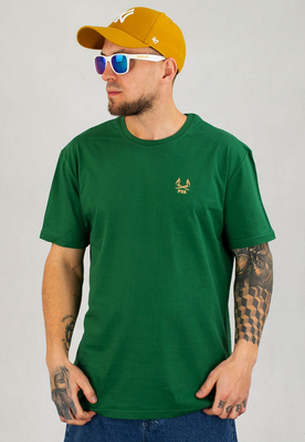 T-shirt Dudek P56 Double Joint zielony
