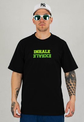T-shirt Dudek P56 Inhale czarny