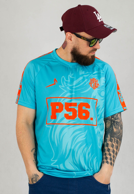 T-shirt Dudek P56 Lion Football turkusowy